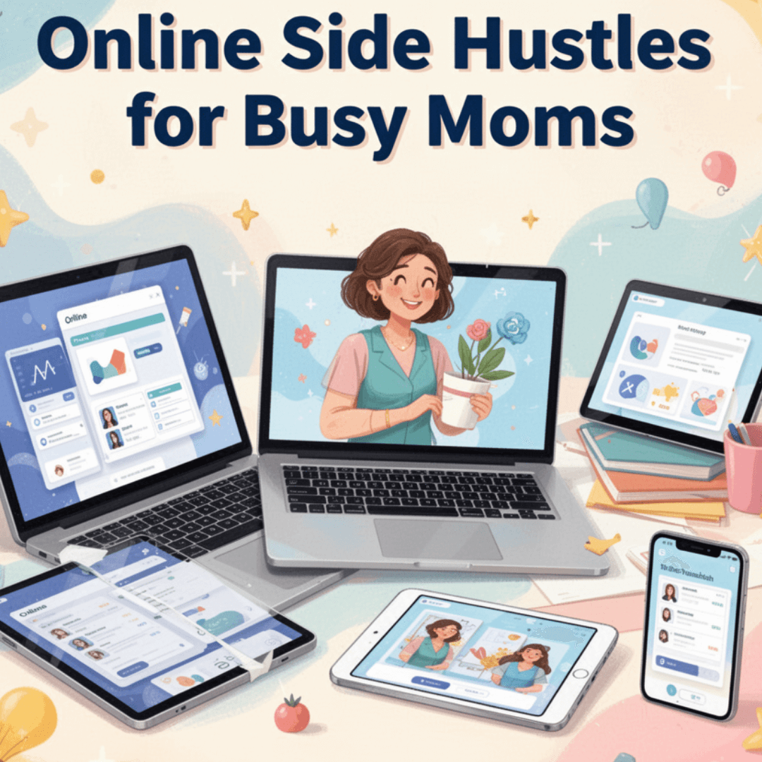50 Best Side Hustles for Busy Moms (Make Extra Money From Home) - The ...
